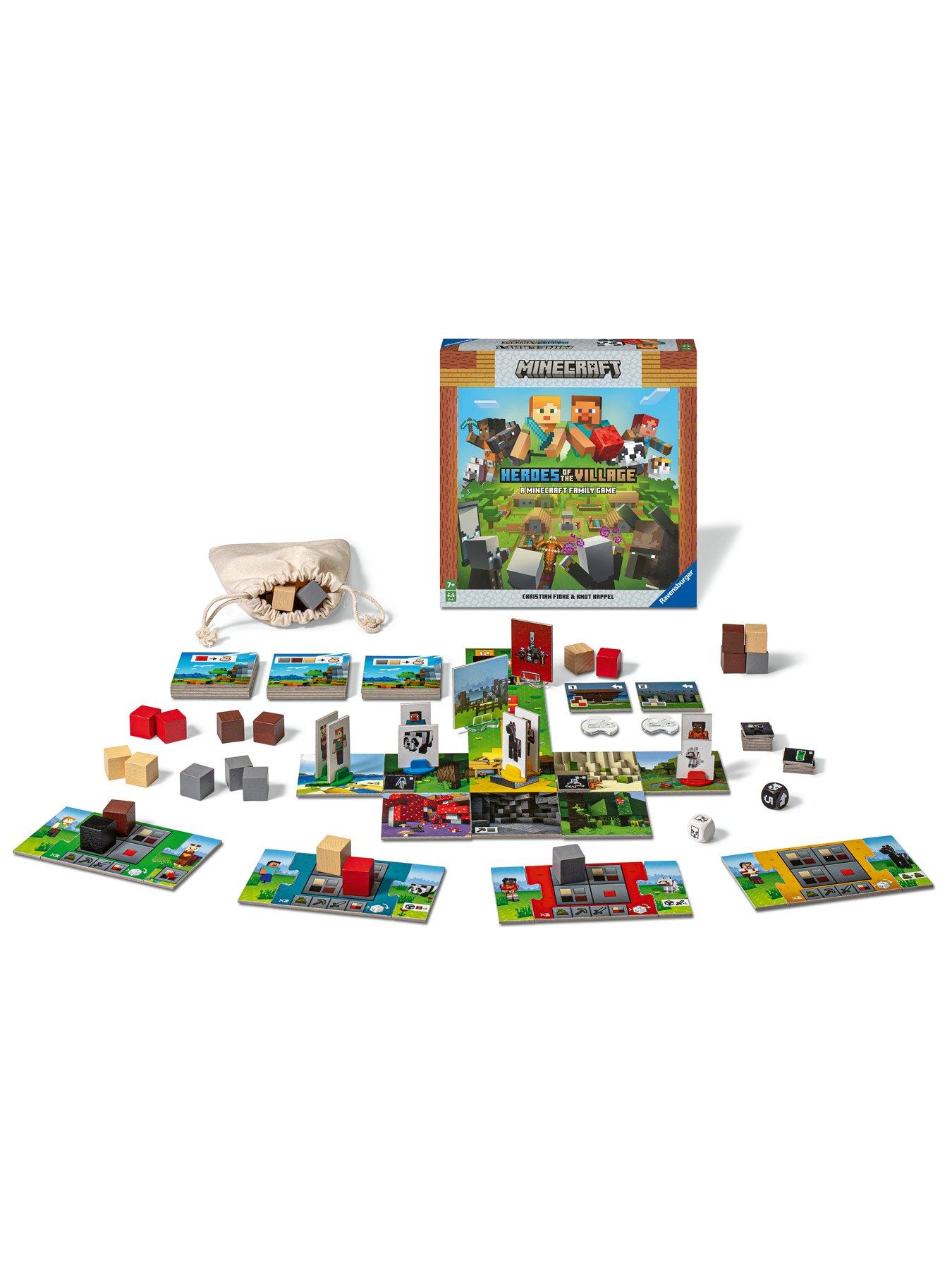 Ravensburger Minecraft: Portal Dash Family Board Games for Kids and Adults  Age 10 Years Up