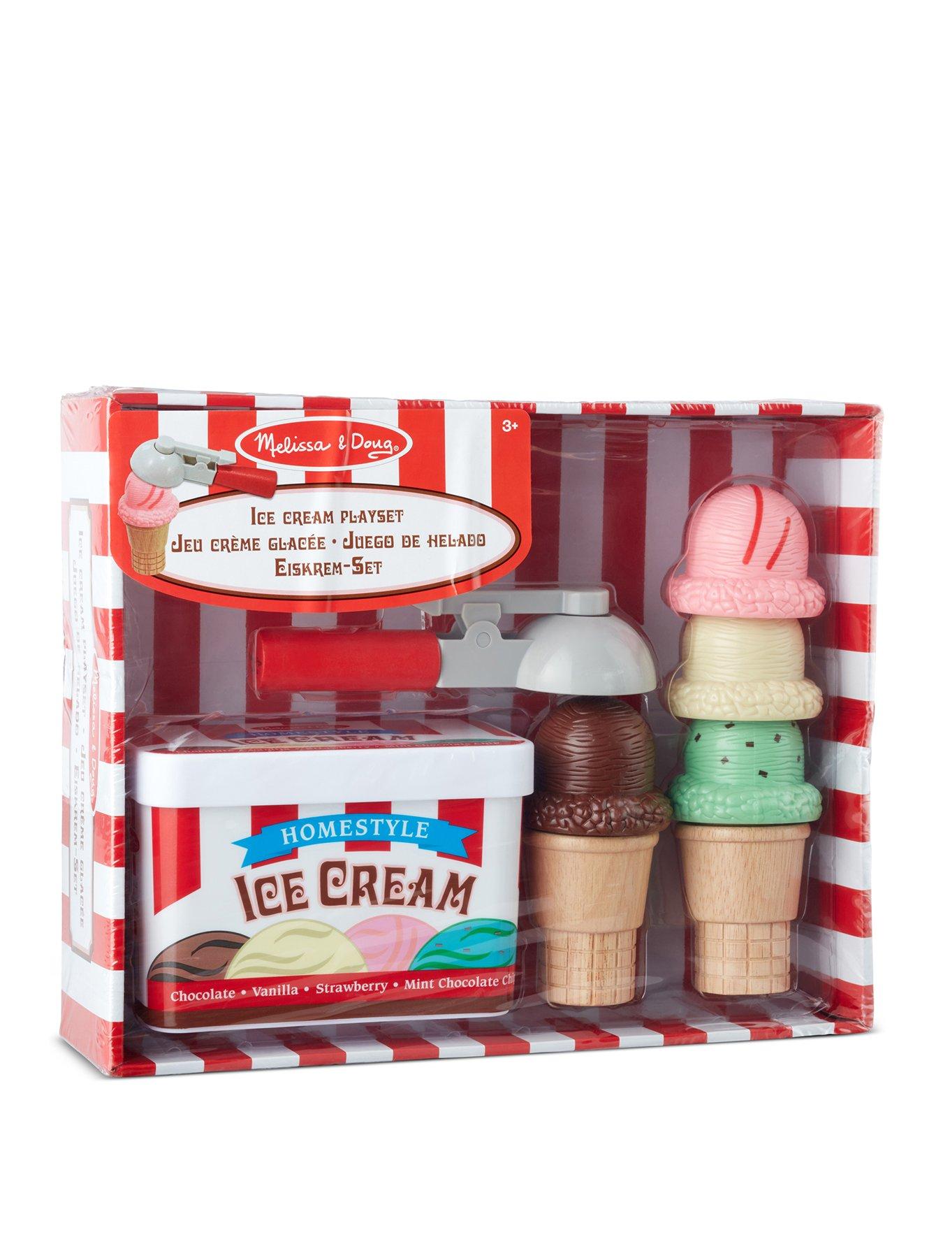 Melissa & Doug Scoop & Stack Ice Cream Cone Playset