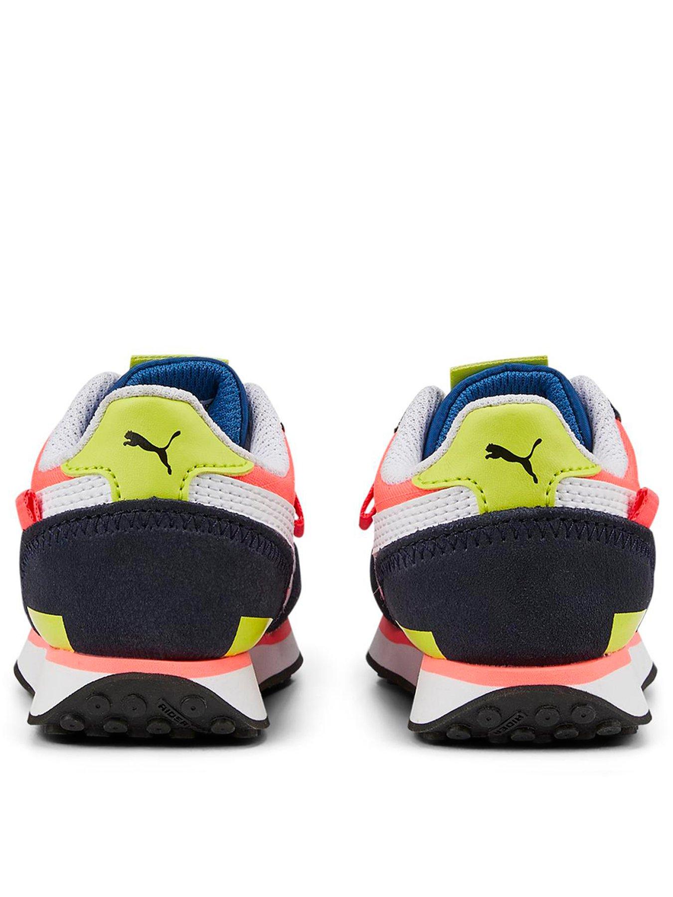 Puma Future Rider Play On Infant Trainers Blue Red Very Co Uk