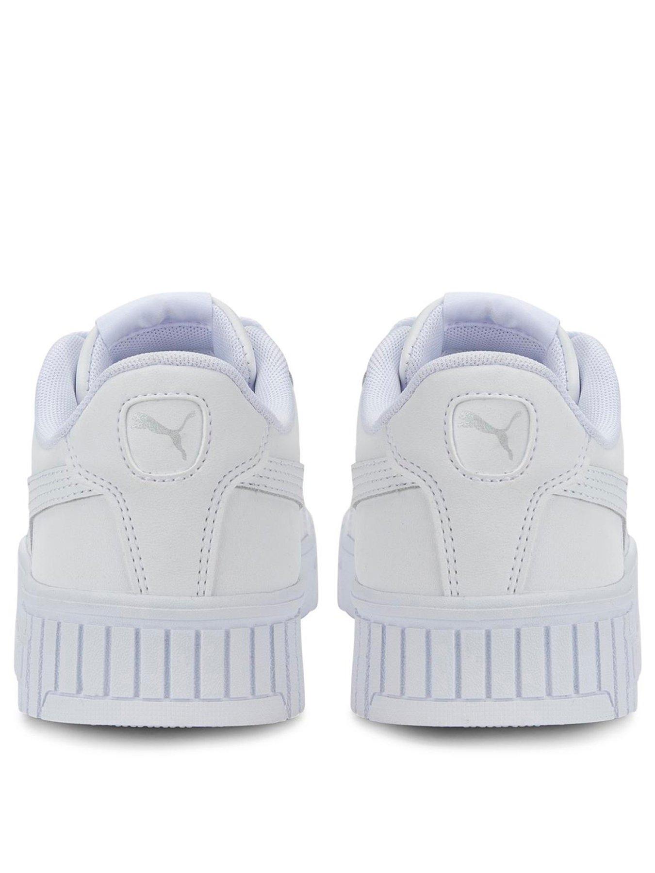 Puma Junior Girls Carina 2.0 Trainers White Very