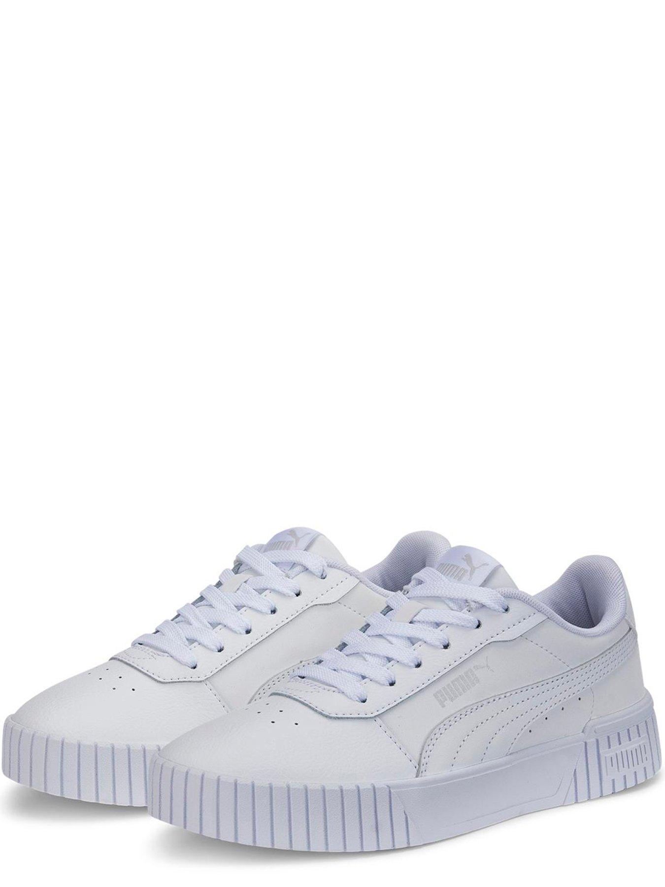 Carina leather trainers sales junior girls