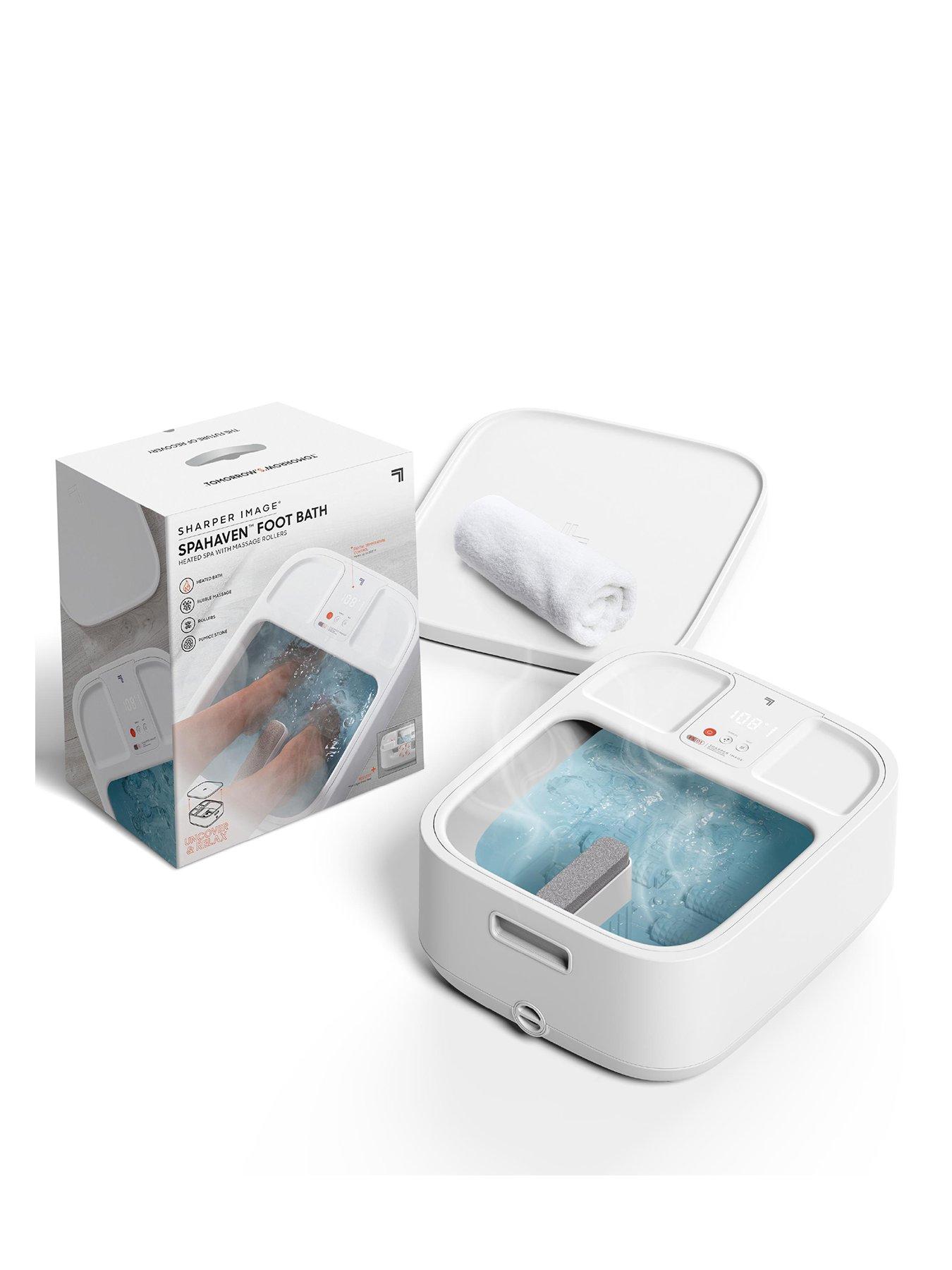 Sharper Image Massager Foot Bath Heating with LCD very.co.uk