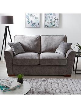 Product photograph of Very Home Betsy Fabric 2 Seater Standard Back Sofa from very.co.uk