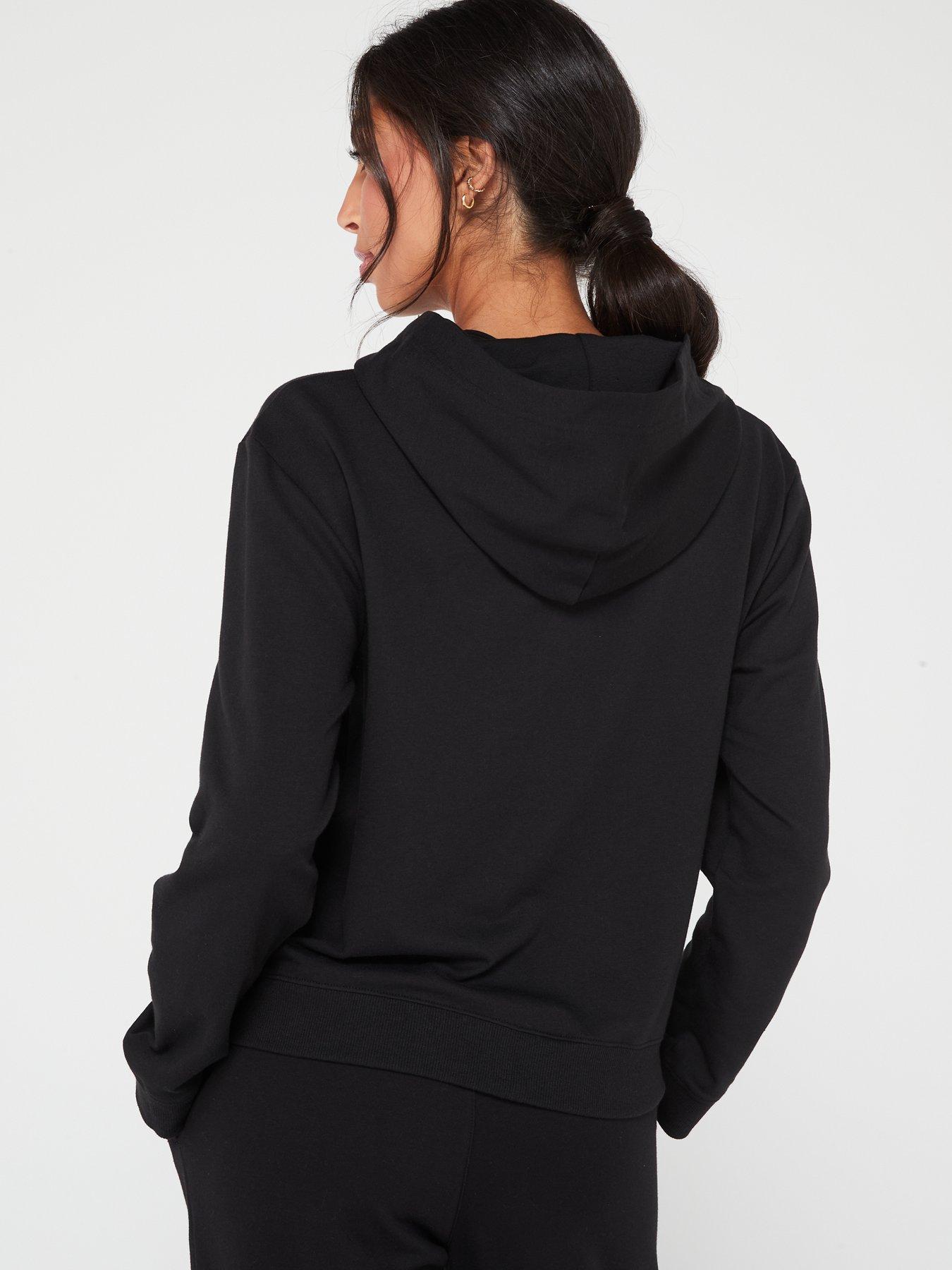 Calvin klein full clearance zip hoodie women's