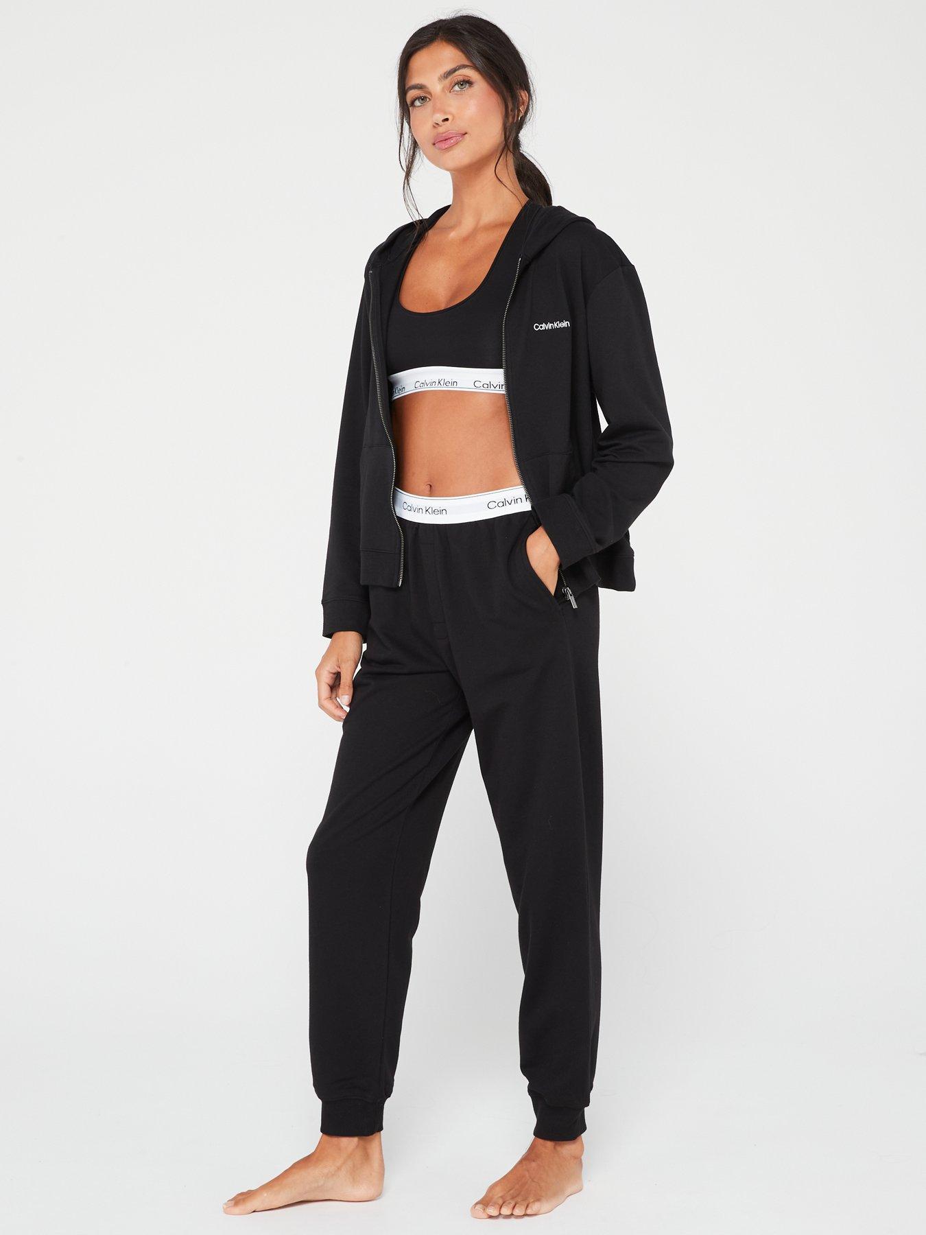 Calvin klein tracksuit store womens black