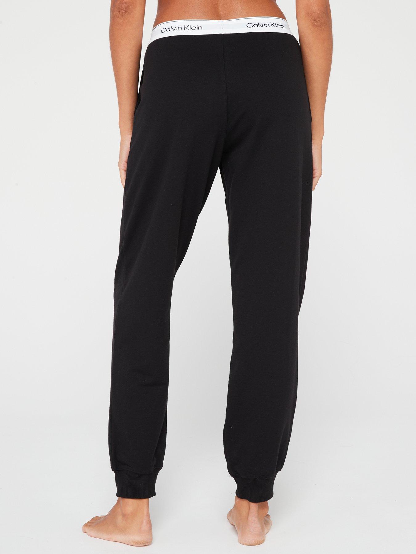Image 2 of 5 of Calvin Klein Modern Cotton Loungewear Jogger - Black