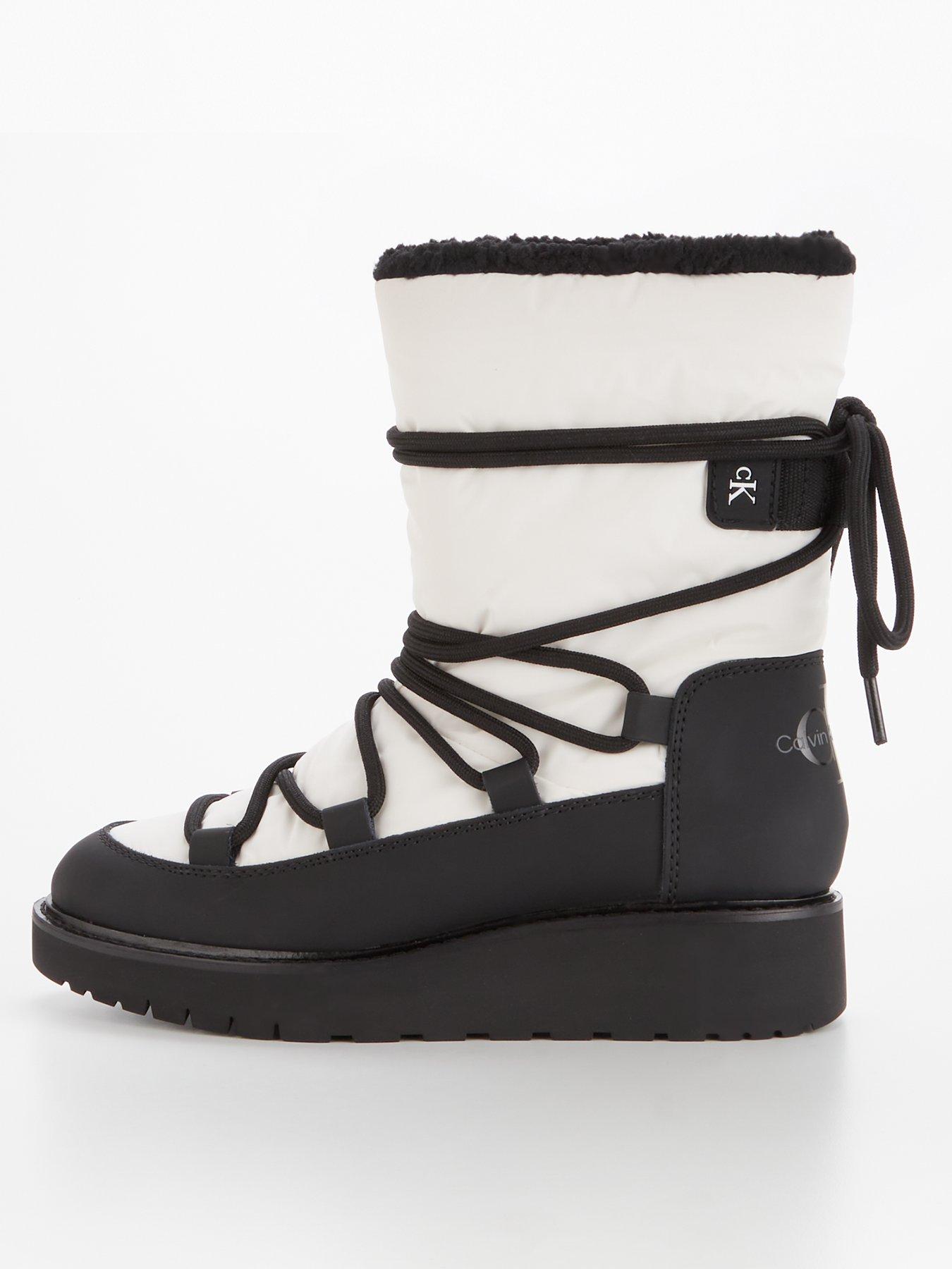 Calvin Klein Jeans Snow Boot - White/Black 