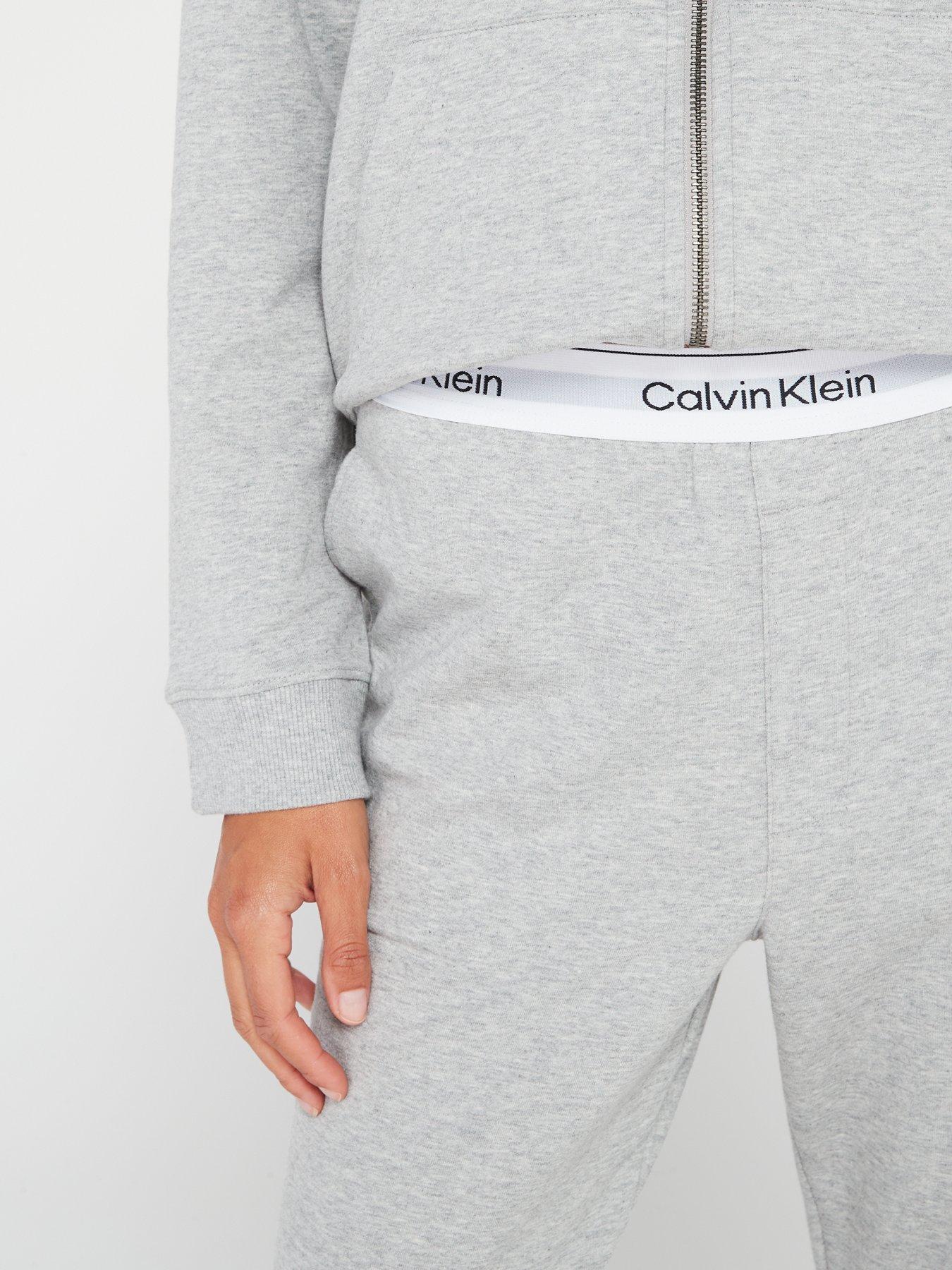 Calvin klein shops sweatpants grey