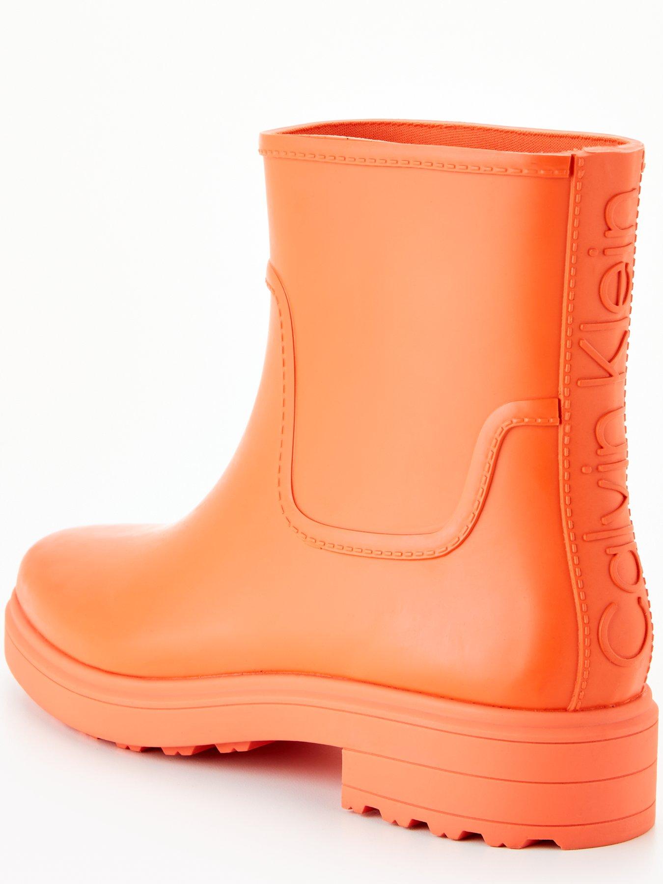 Calvin klein hot sale orange boots