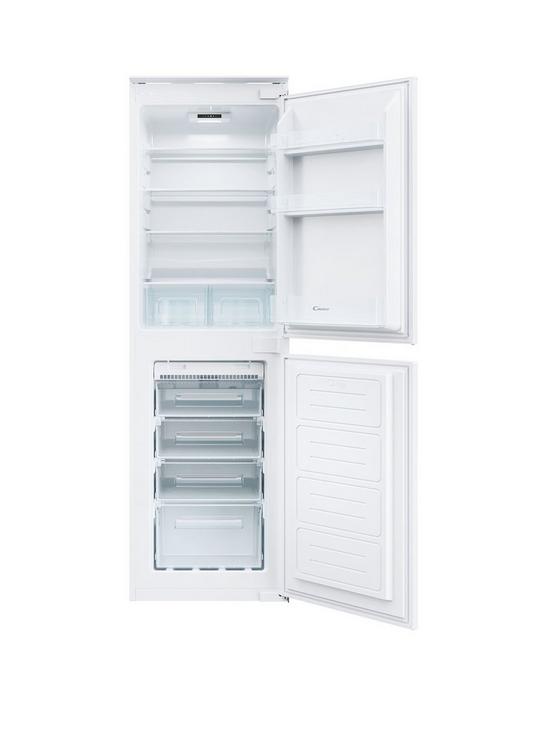front image of candy-cb50n518fk-integrated-fully-frost-free-fridge-freezer--nbspwhite