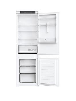 Product photograph of Hoover Hobl185fk Integrated Low Frost Fridge Freezer 177cm High - White from very.co.uk