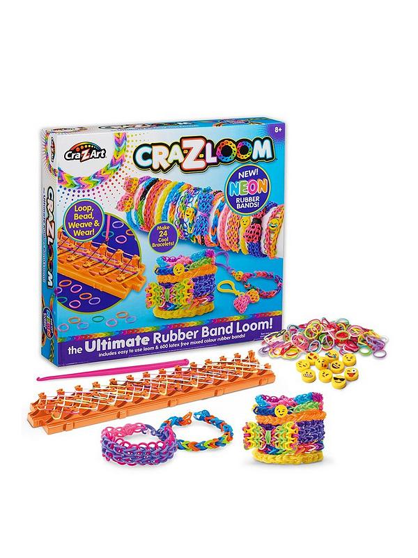 Image 1 of 5 of Cra-Z-Loom <span style="vertical-align: inherit;"><span style="vertical-align: inherit;">The Ultimate Rubber Band Loom</span></span>