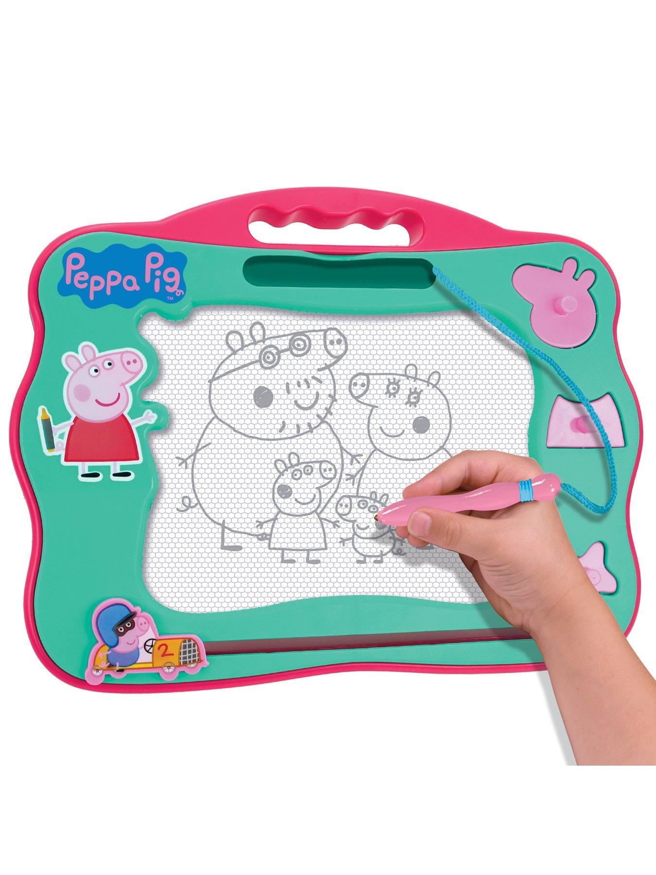 Peppa pig cheap magnetic scribbler toy