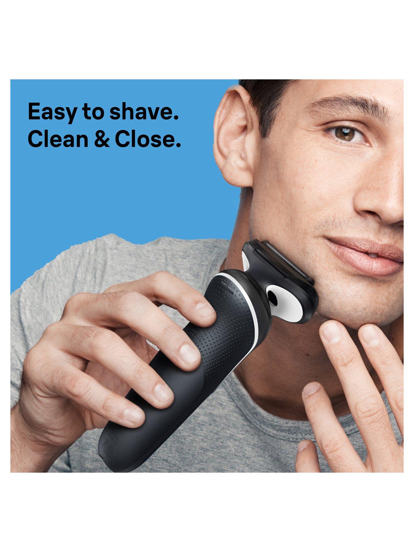 Image 2 of 8 of Braun Series 5 50-W1000s Electric Shaver For Men, White