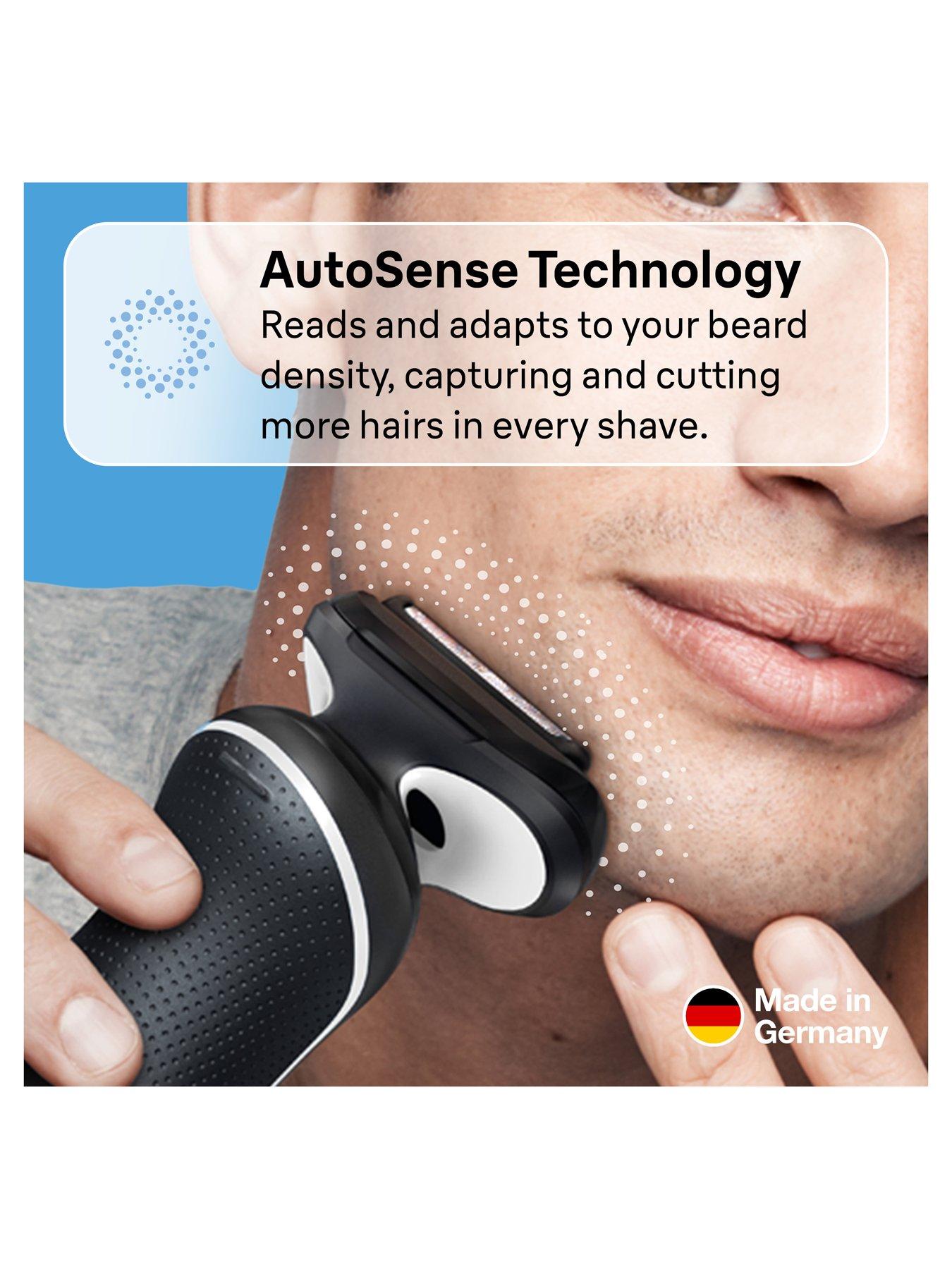 Image 4 of 8 of Braun Series 5 50-W1000s Electric Shaver For Men, White