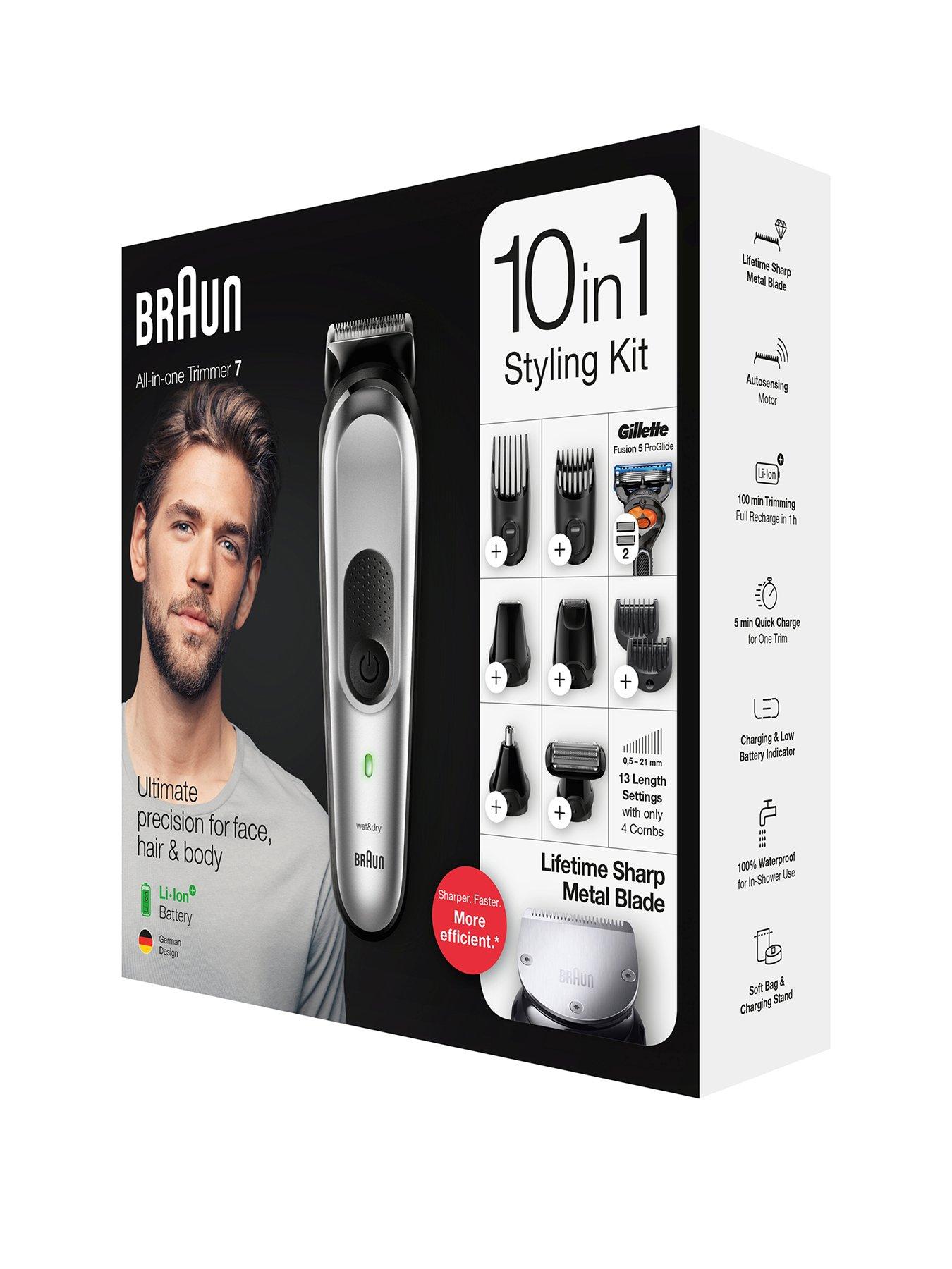 Braun multi store grooming kit