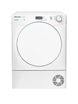 Candy Smart Csec9Lf-80 9Kg Condenser Tumble Dryer, With Smart Connectivity - White