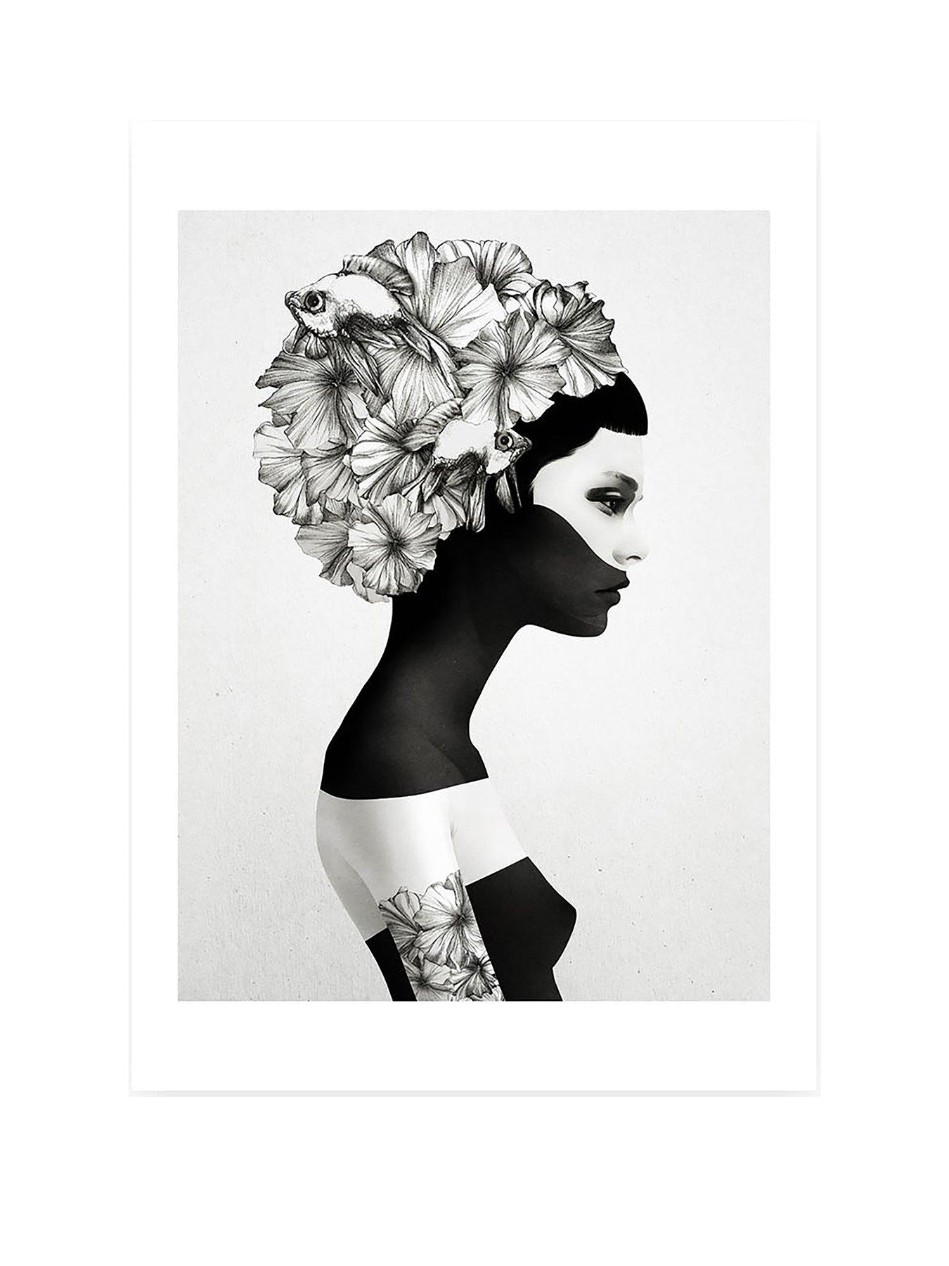 Product photograph of East End Prints Marianna By Ruben Ireland A2 Print from very.co.uk