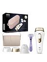 Image thumbnail 1 of 5 of Braun IPL Silk-Expert Pro 5, At Home Hair Removal Device with Pouch PL5347 - White/Gold