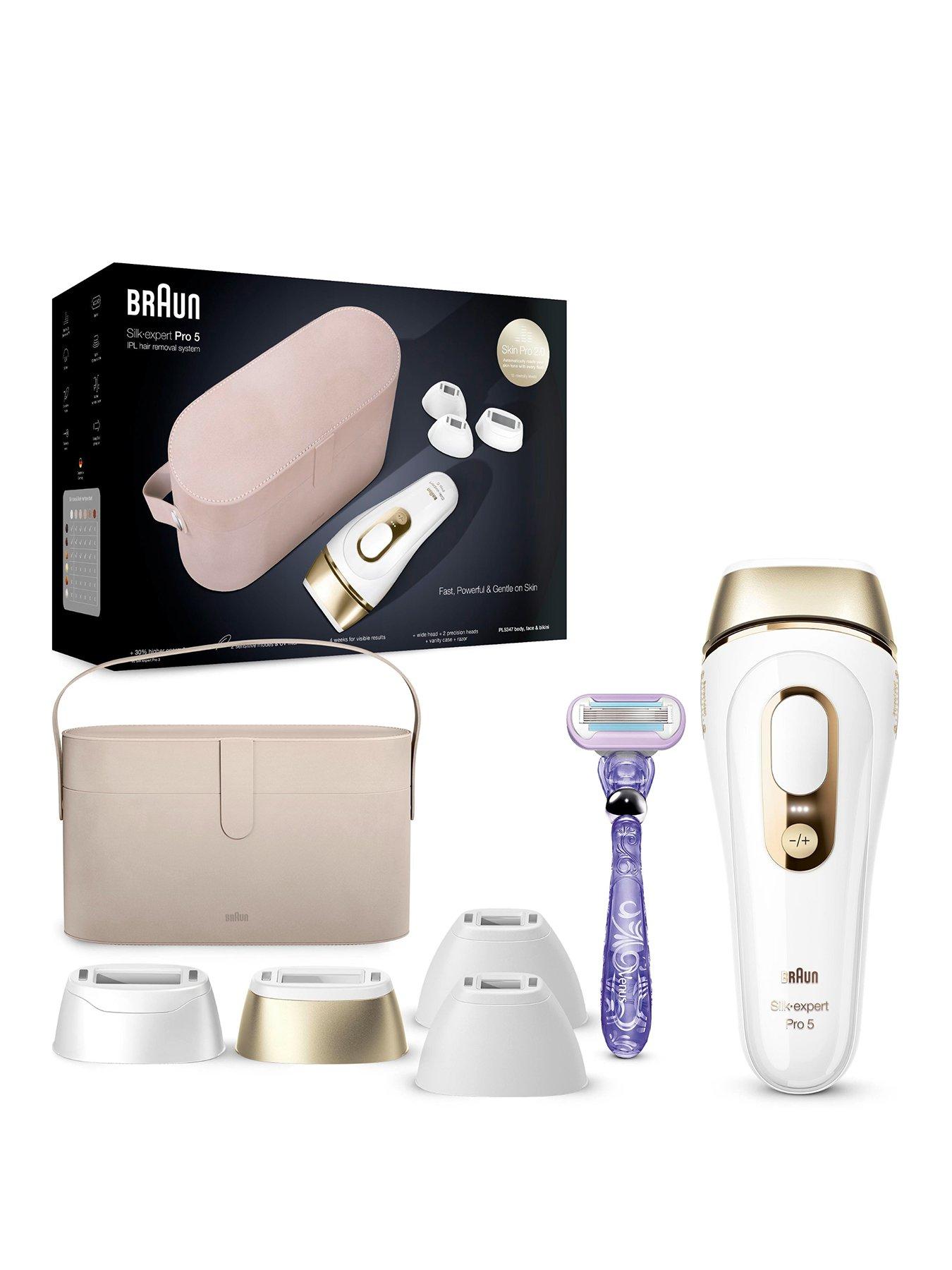 Braun IPL Silk·expert Pro 5 PL5223 Permanent Hair Removal Device for Body &  Face