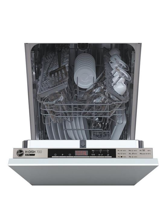 stillFront image of hoover-hdih-2t1047-45cm-widenbspslimline-integrated-dishwasher--nbspblack-touch-interface