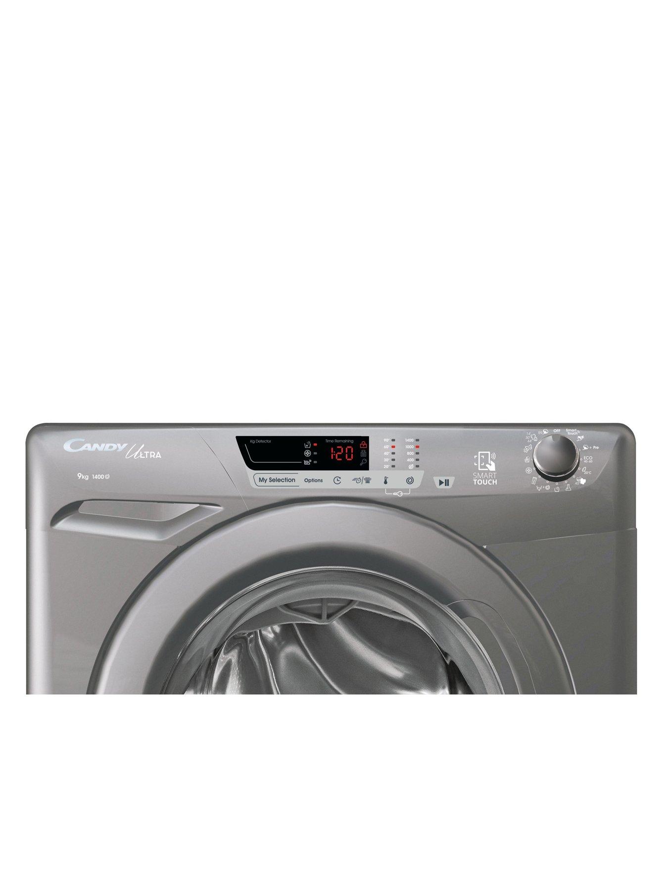 Candy Ultra HCU1492DGGE/1 9kg 1400rpm Washing Machine Graphite very