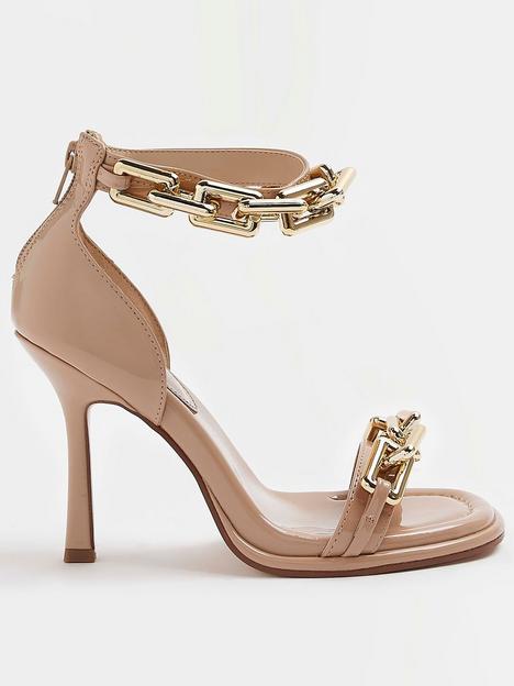 river-island-chain-detail-heel-sandal-beige