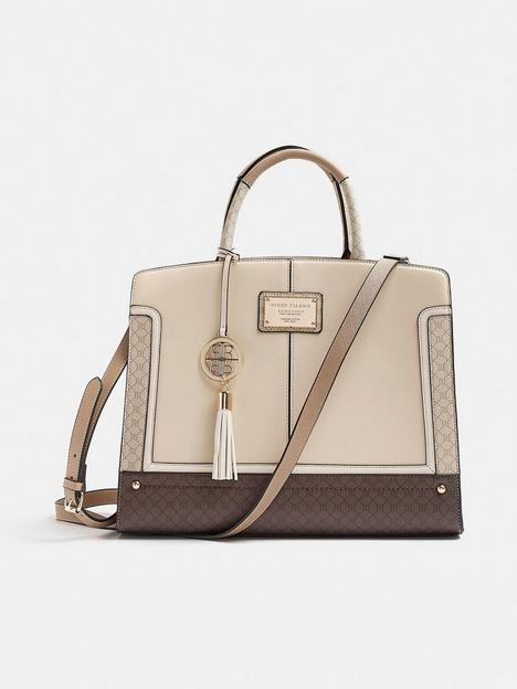 river-island-structured-panelled-box-tote-cream