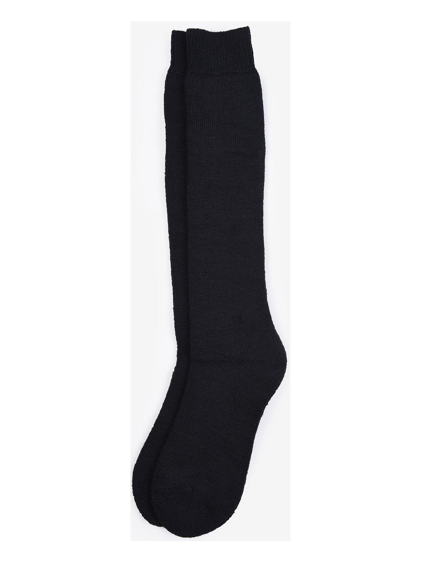 Barbour wellington cheap socks mens