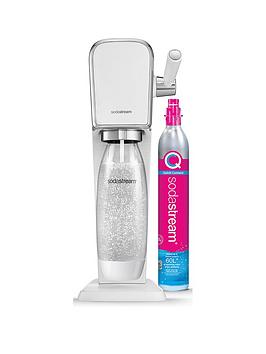 Product photograph of Sodastream Art Sparkling Water Maker - White from very.co.uk