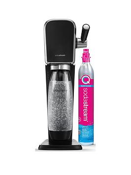 Product photograph of Sodastream Art Sparkling Water Maker - Black from very.co.uk