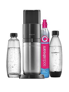 Product photograph of Sodastream Duo Sparkling Water Maker - Black from very.co.uk