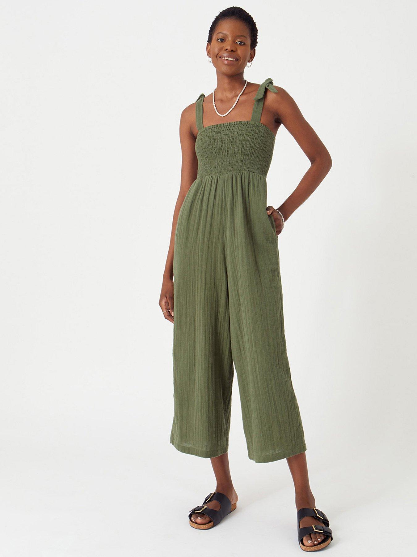 H&m clearance jumpsuit khaki