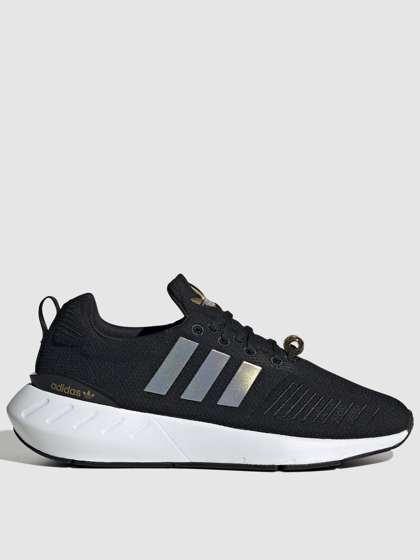 adidas Originals Swift Run 22 - Black/Gold | very.co.uk