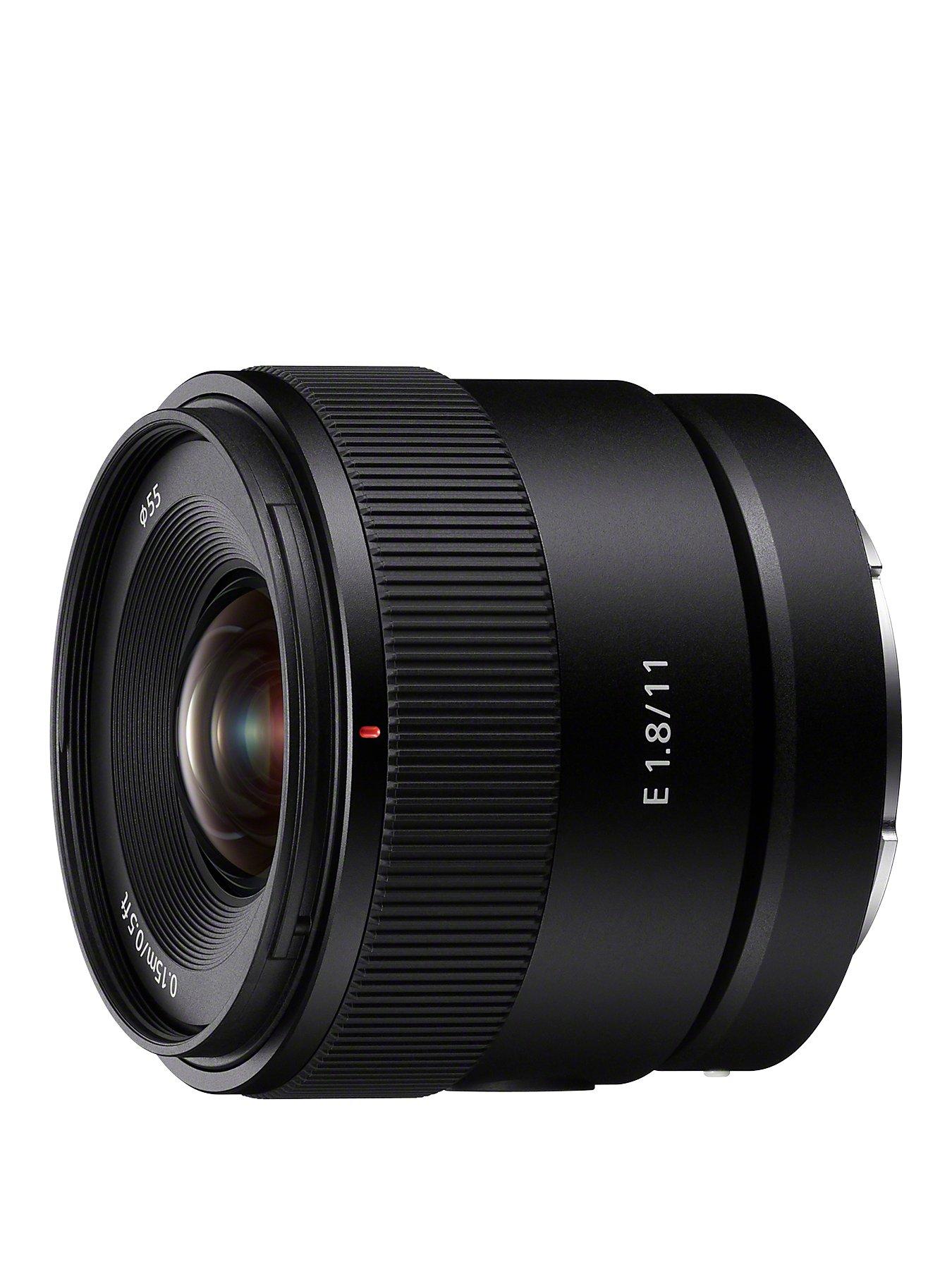 Sony SEL35F18.AE E Mount APS-C 35 mm F1.8 Prime Lens - Black | very.co.uk