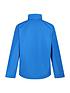  image of regatta-matt-waterproof-shell-hooded-jacket-blue