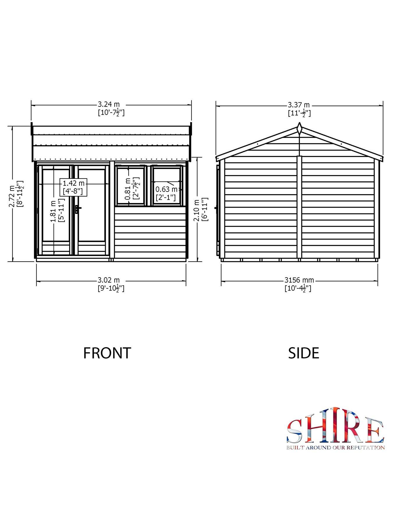 Image 6 of 6 of Shire Garden Studio / Office 10 x 10ft