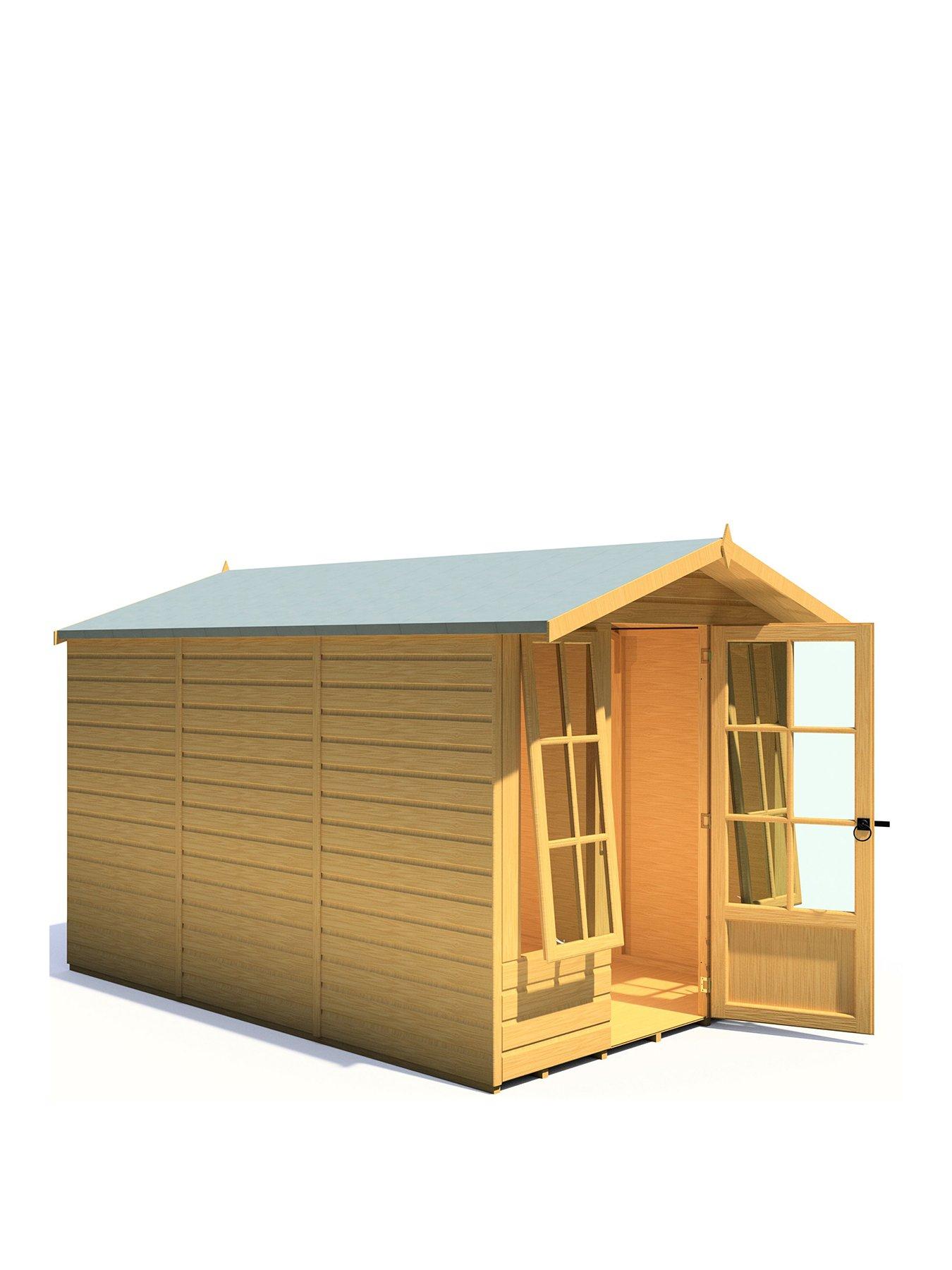 Product photograph of Shire Badminton Summerhouse from very.co.uk