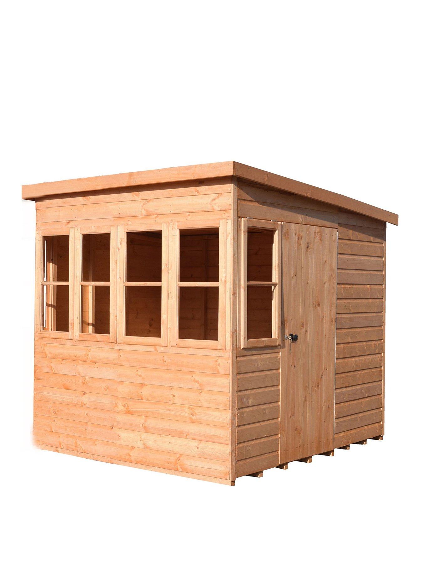 Product photograph of Shire Sun Pent 6 X 6 Summerhouse from very.co.uk