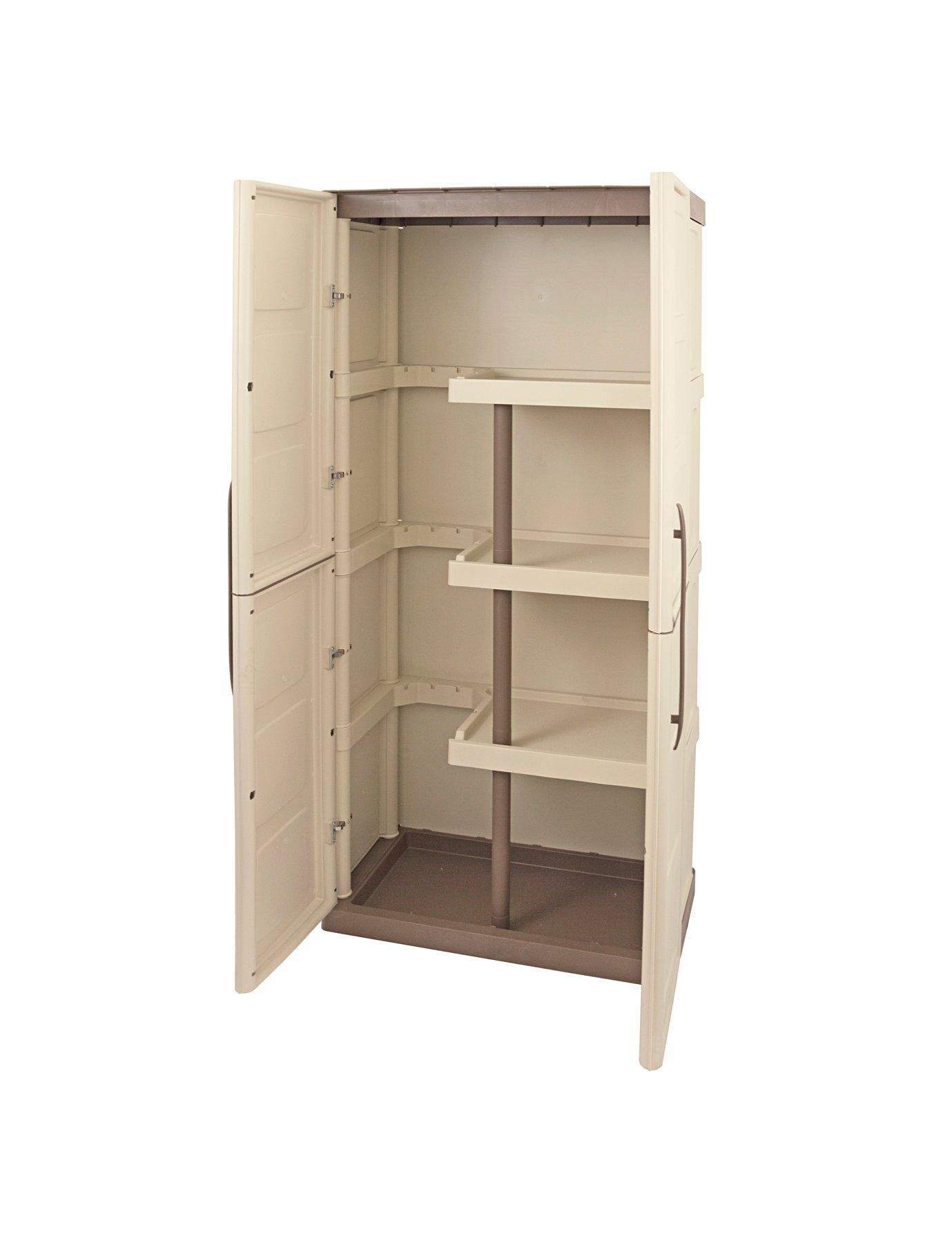 Large storage on sale cupboard with shelves