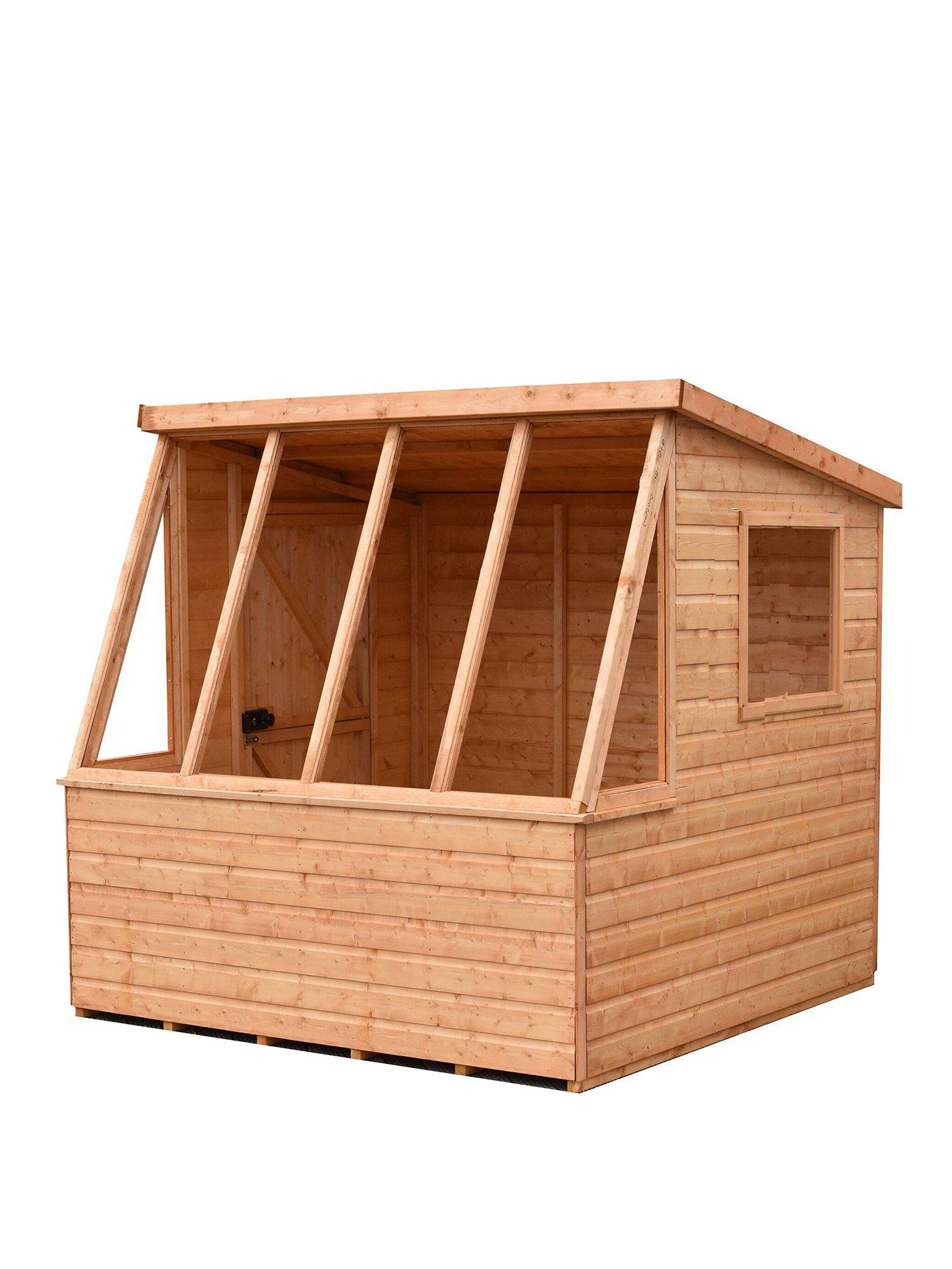 Product photograph of Shire Iceni 8 X 6ft Summerhouse from very.co.uk