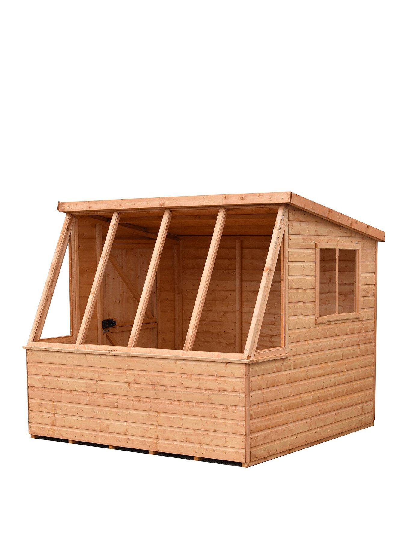 Product photograph of Shire Iceni 8 X 8 Summerhouse from very.co.uk