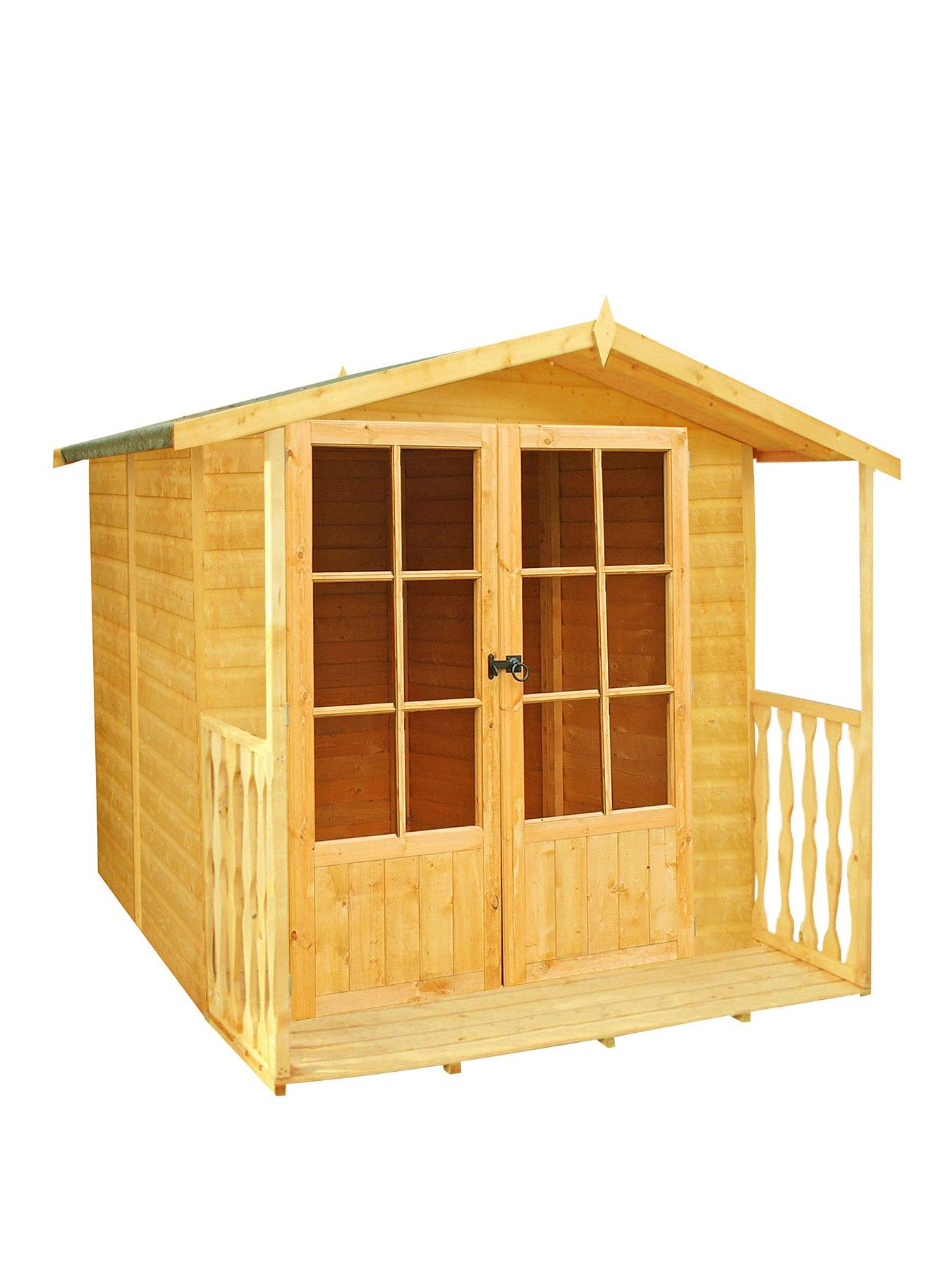 Product photograph of Shire Alnwick 7 X 7ft Summerhouse from very.co.uk