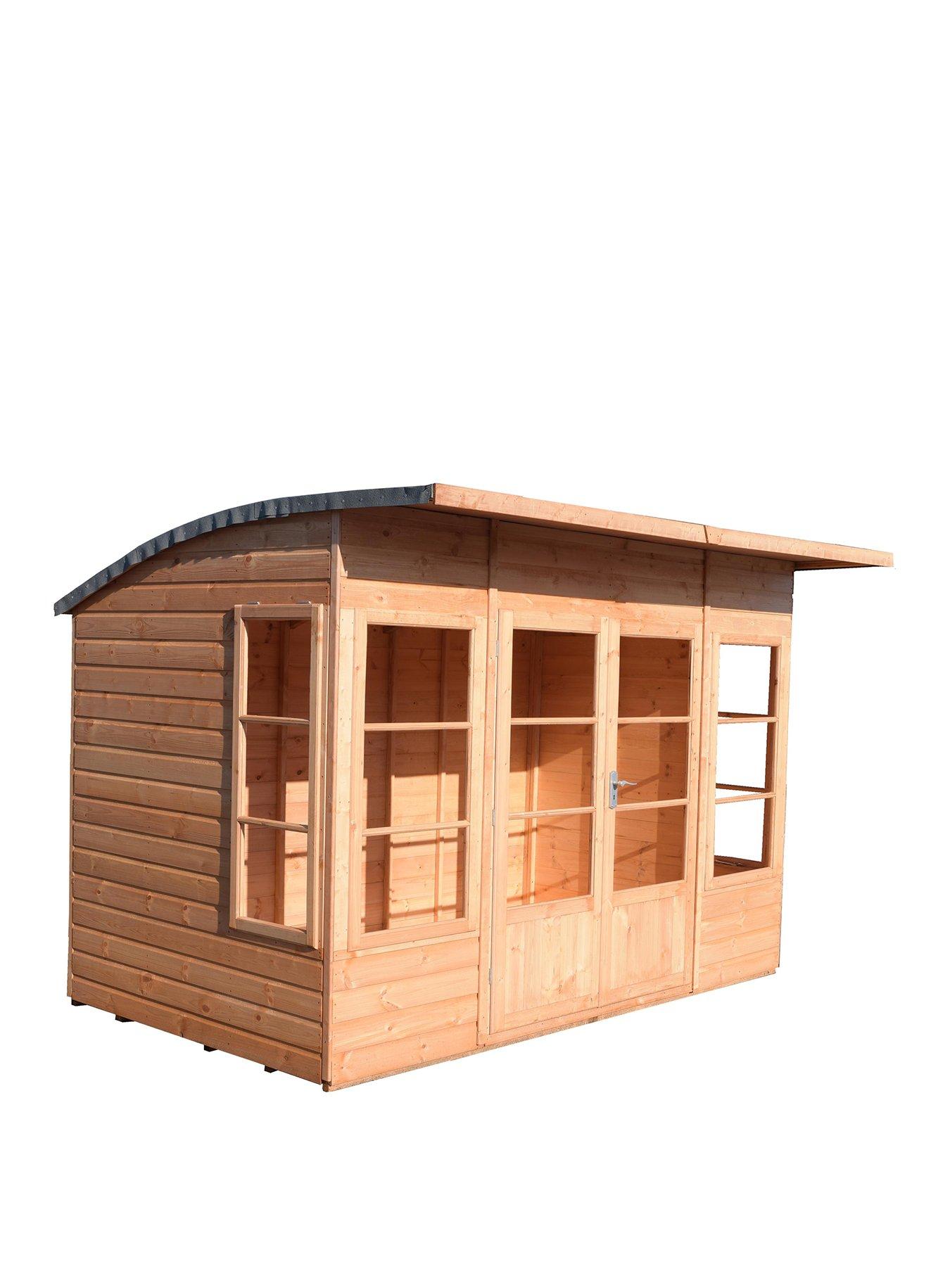 Product photograph of Shire Orchid 10 X 6 Summerhouse from very.co.uk