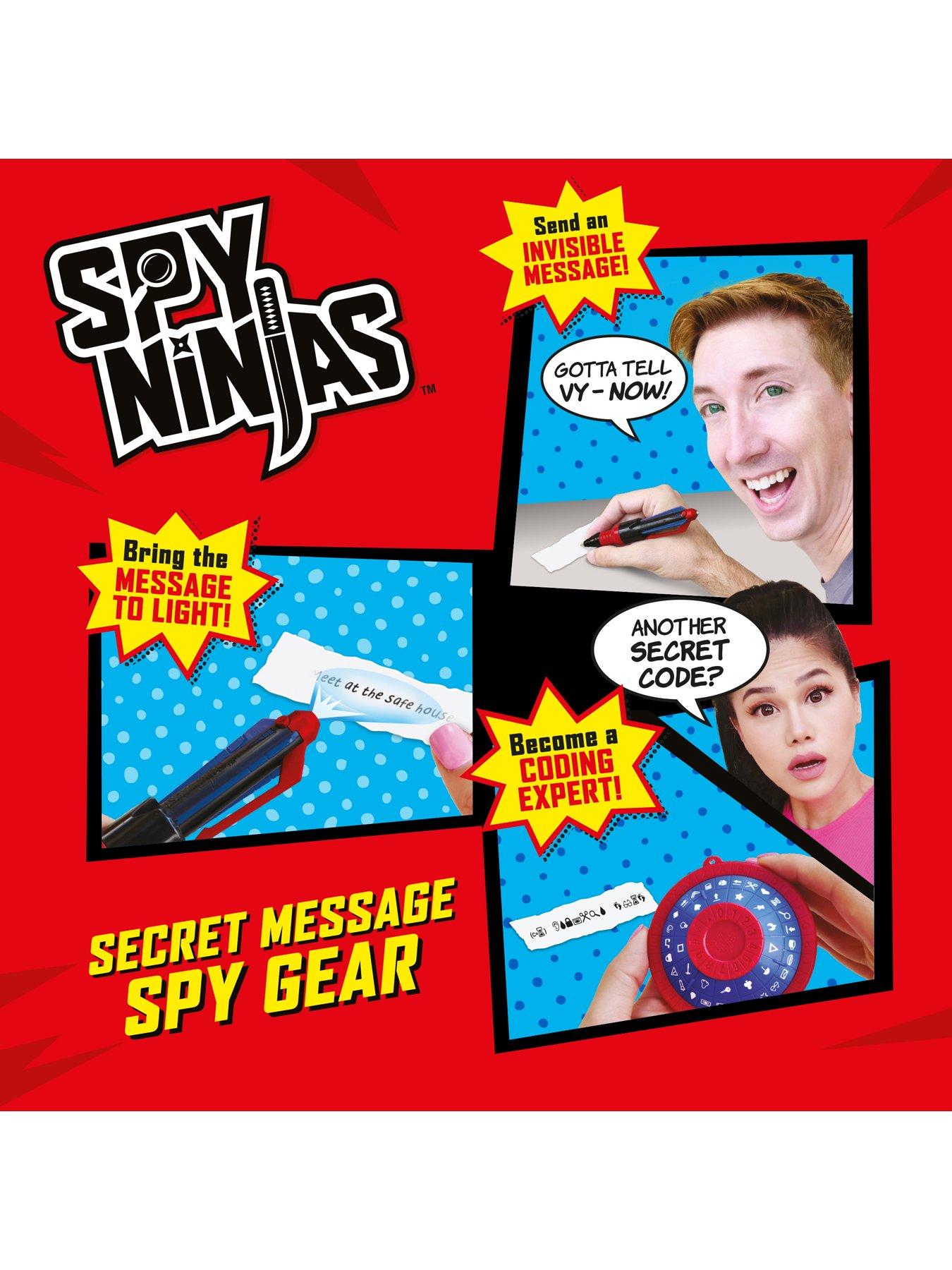 Spy Ninja Secret Message Spy Gear -From Vy Qwaint And Chad Wild Clay ...