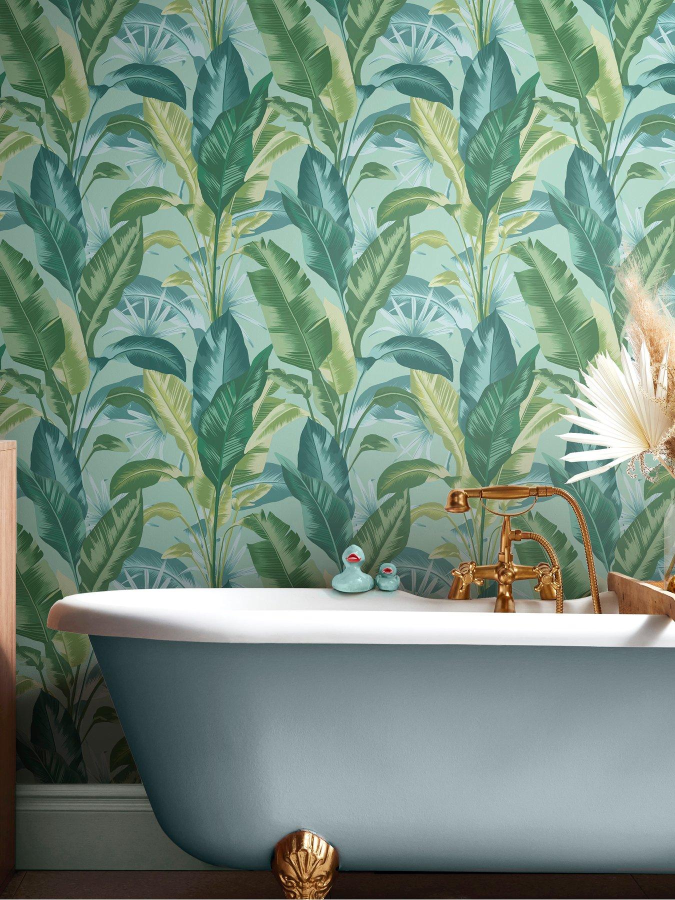 Product photograph of Envy Leaf It Out Wallpaper from very.co.uk