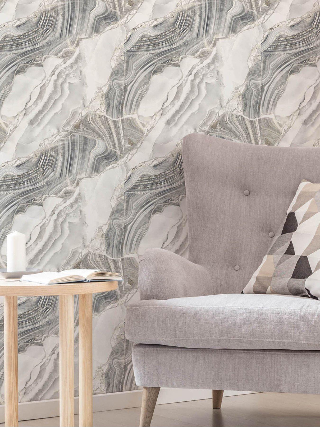 Product photograph of Fresco Agate Wallpaper from very.co.uk