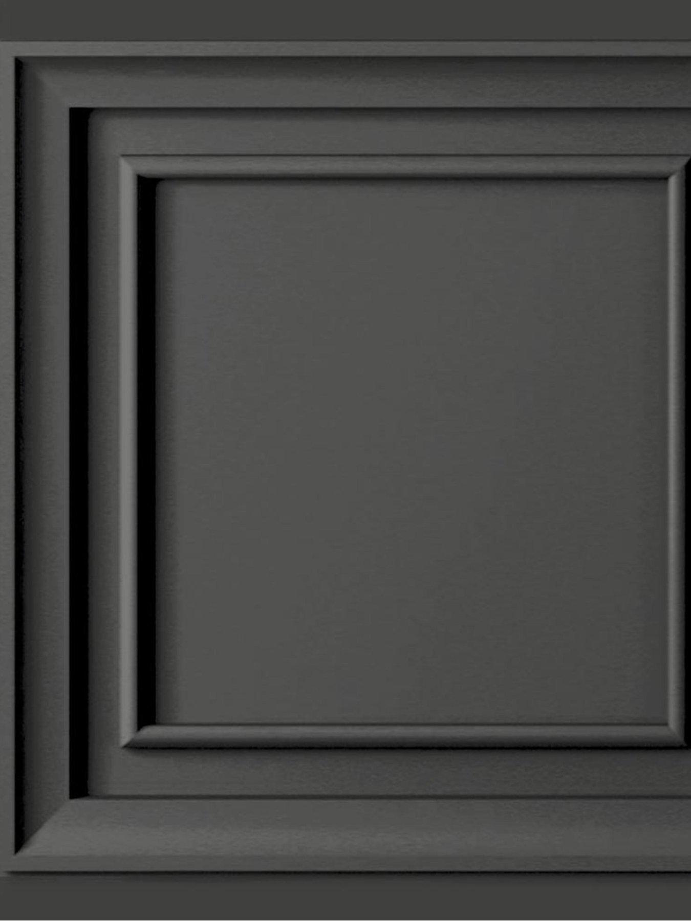 Image 2 of 5 of Fresco Wood Panel Wallpaper