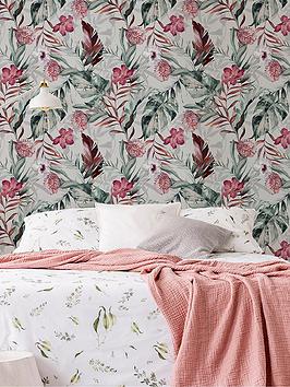 Product photograph of Fresco Orchid Botanical Wallpaper from very.co.uk