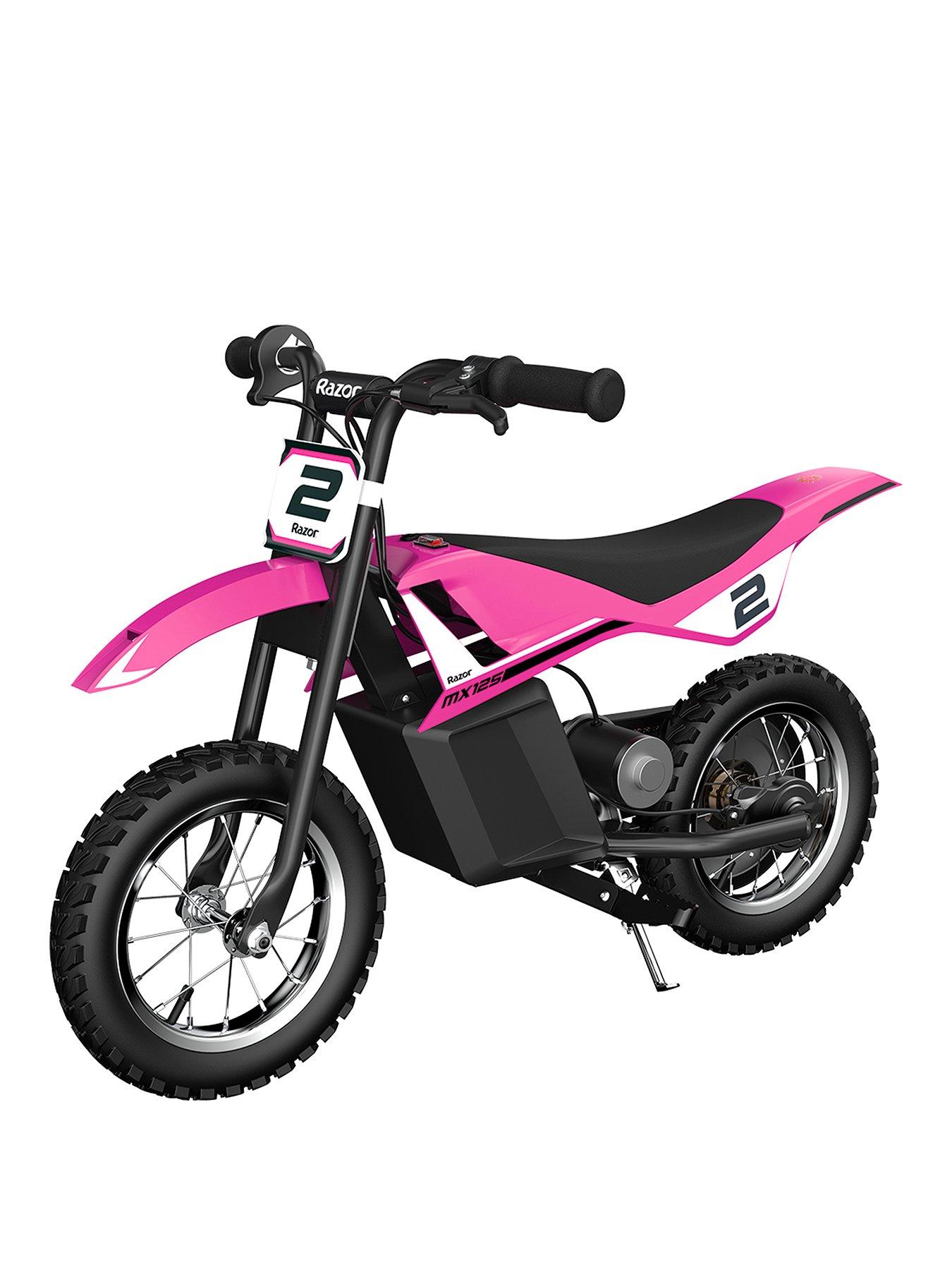 Razor Mx125 Dirt Rocket, Kids Electric Dirt Bike, 7+ - Pink